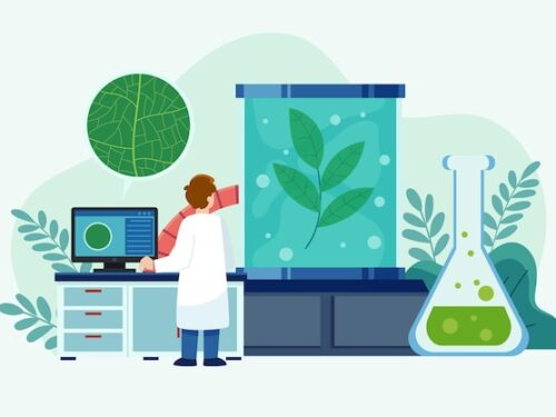 Laboratory management software illustration